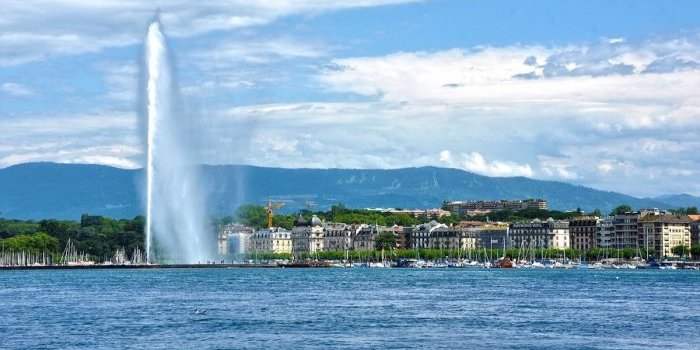 Visite du Jet d'eau de Genève