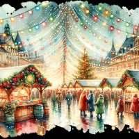 Vaud - Marché de Noël de Coppet 